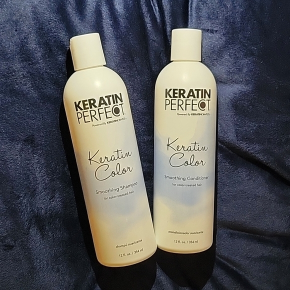 Keratin Perfect by Keratin Complex Keratin Color Smoothing Shamp. & Cond. (NEW) - Picture 5 of 7